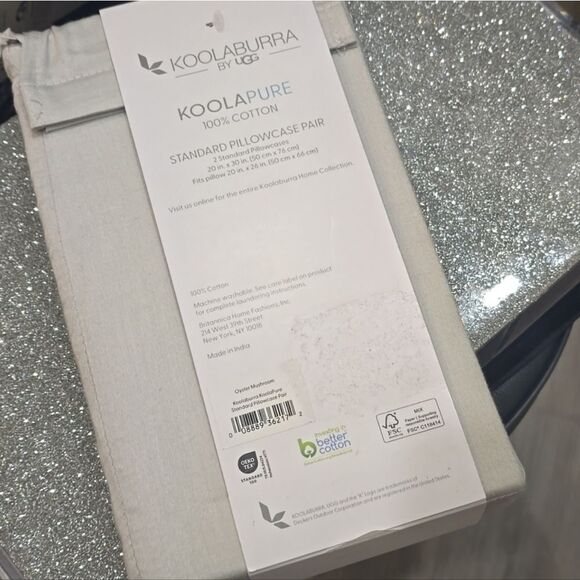 Koolaburra By Ugg KoolaPure Standard Pillow Cases- Oyster Mushroom - Picture 4 of 5